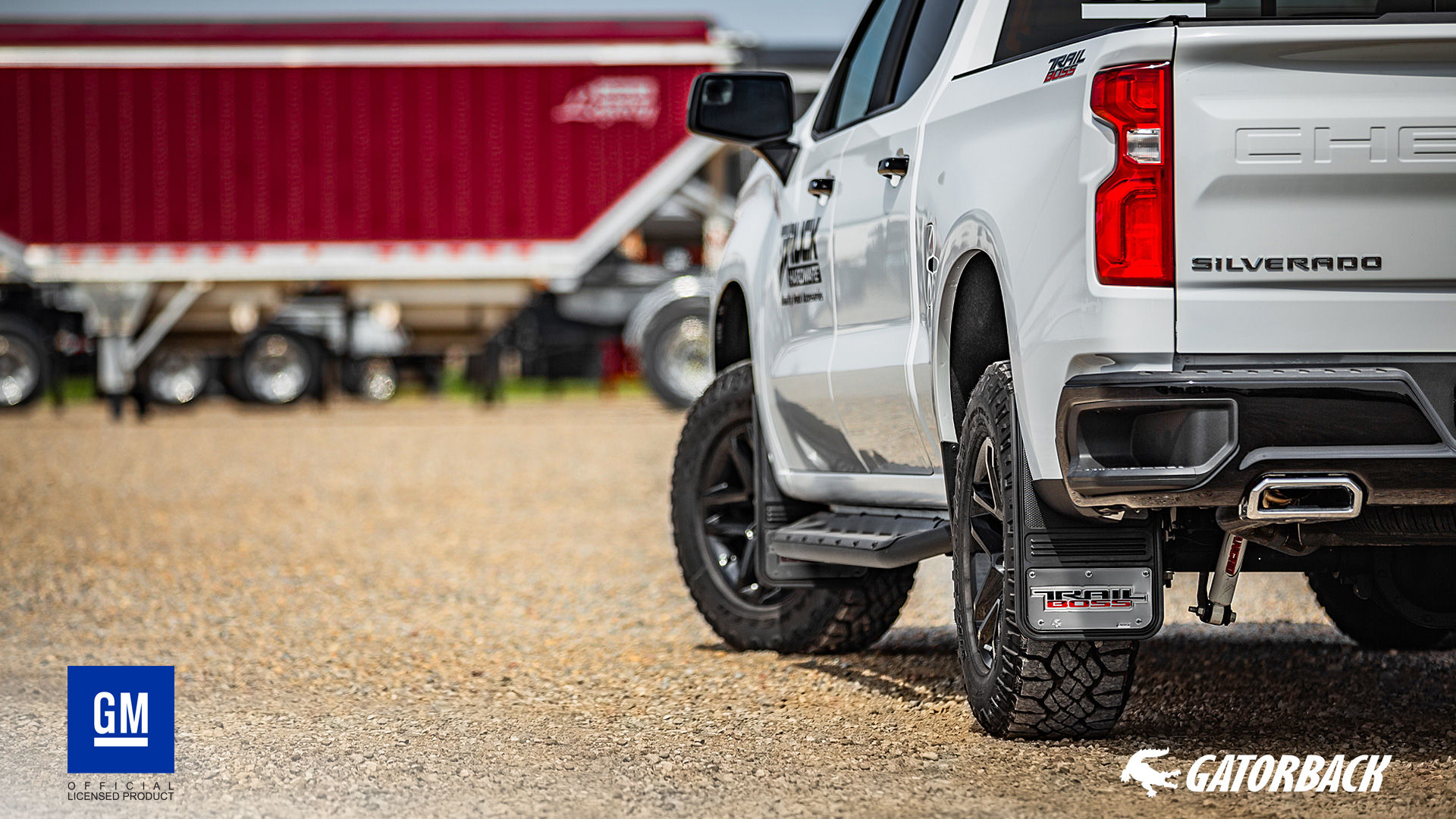 Chevrolet Silverado Trail Boss Gatorback CR Mud Flaps