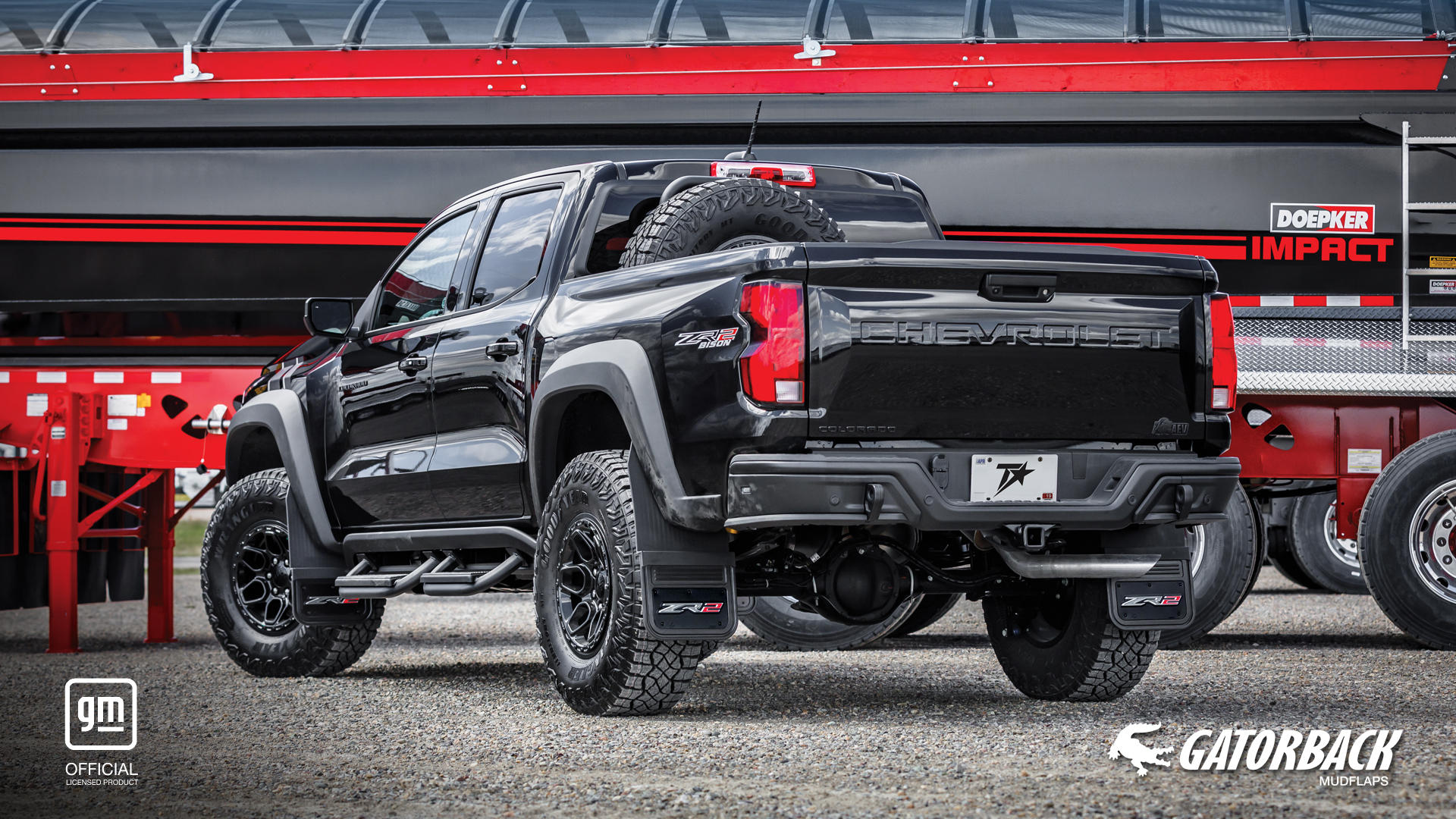 2023-2024 Chevrolet Colorado ZR2 Bison Gatorback CN Mud Flaps