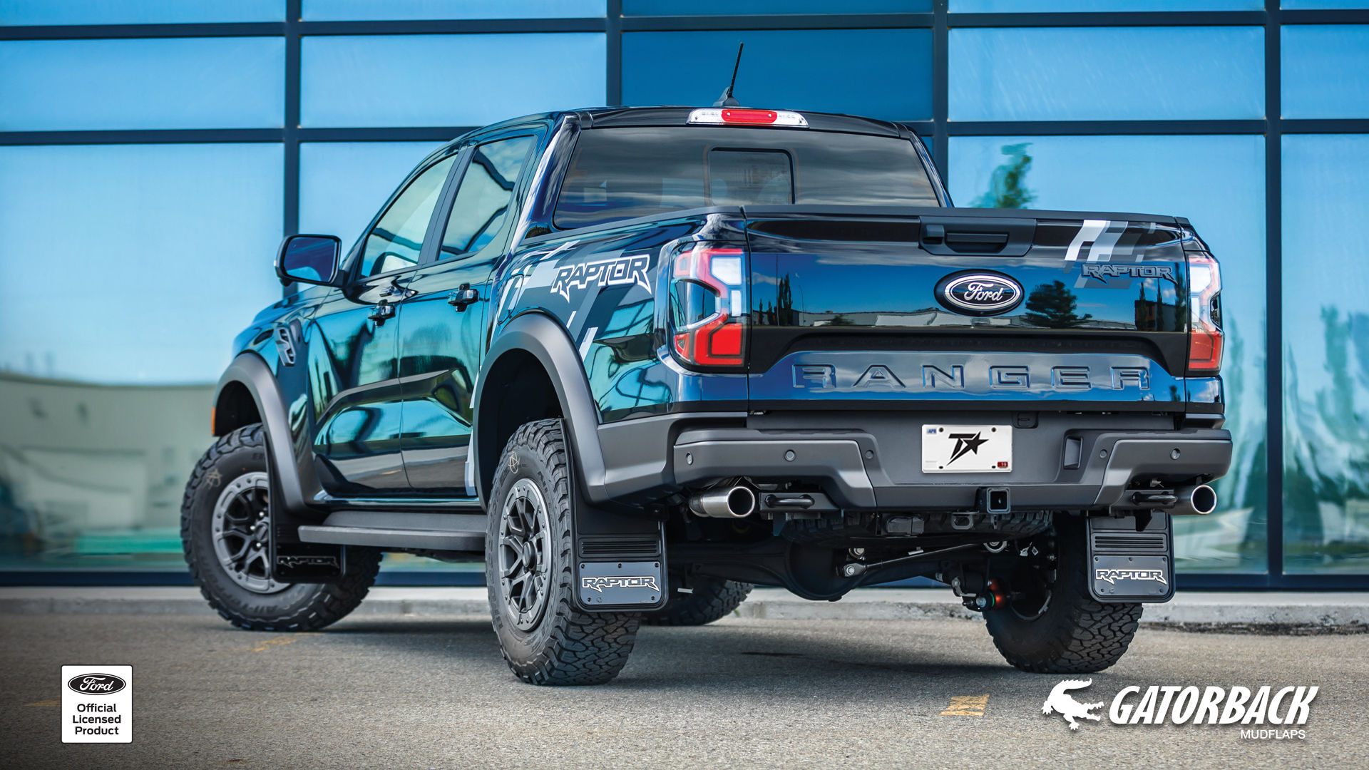 2024 Ford Ranger Raptor Gatorback CR Mud Flaps